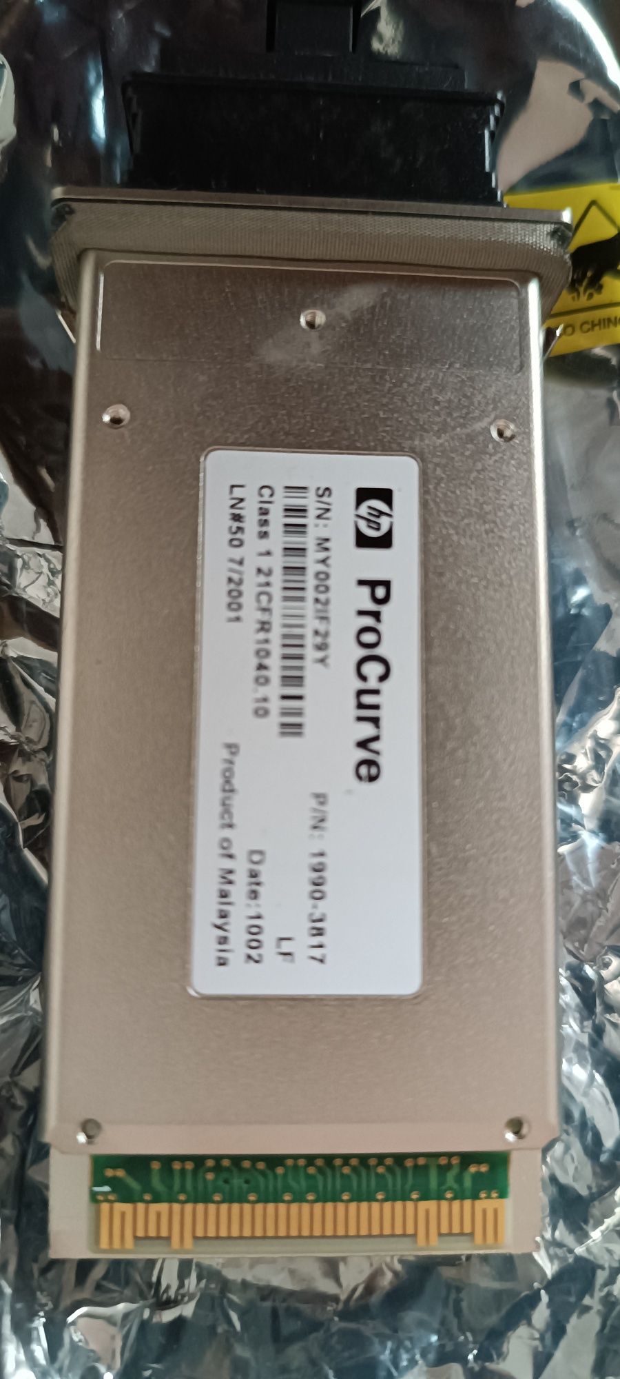 HP J8436A 10Gbps Ethernet 10GBase-SR Transceiver