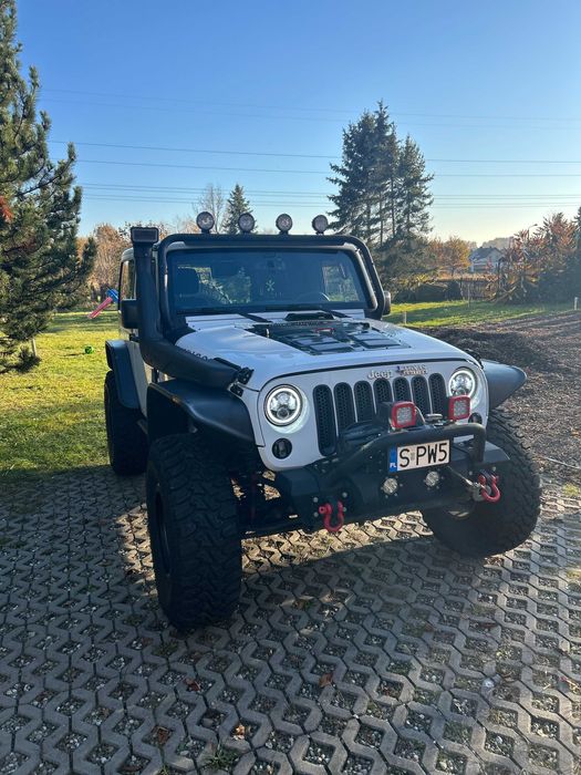Jeep Wrangler JK Rubicon 2016 niski przebieg dużo modów Katowice
