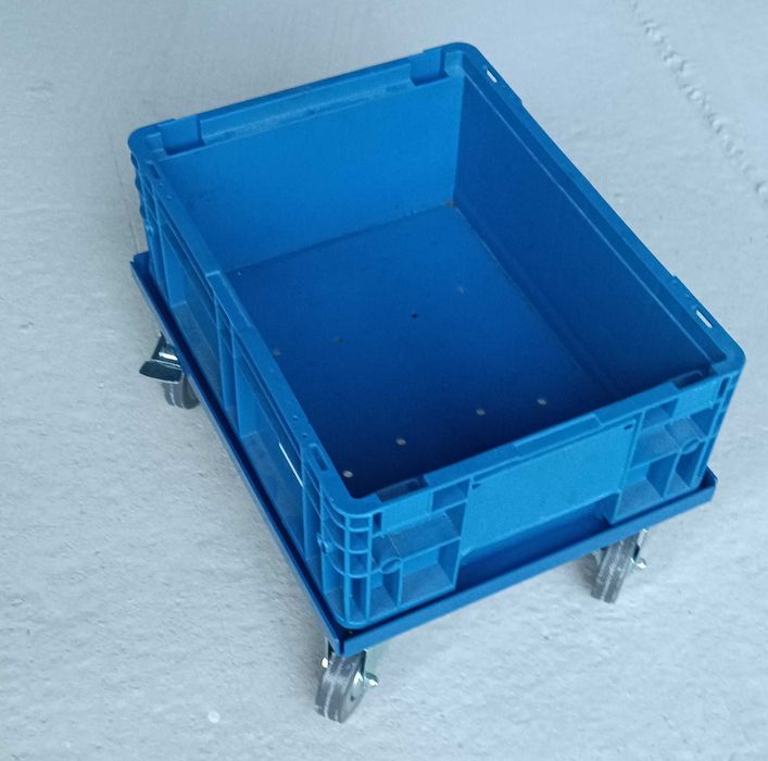 Wózek transportowy na skrzynki 300x400,
