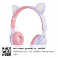 Dziecięce bezprzewodowe słuchawki kocie uszy