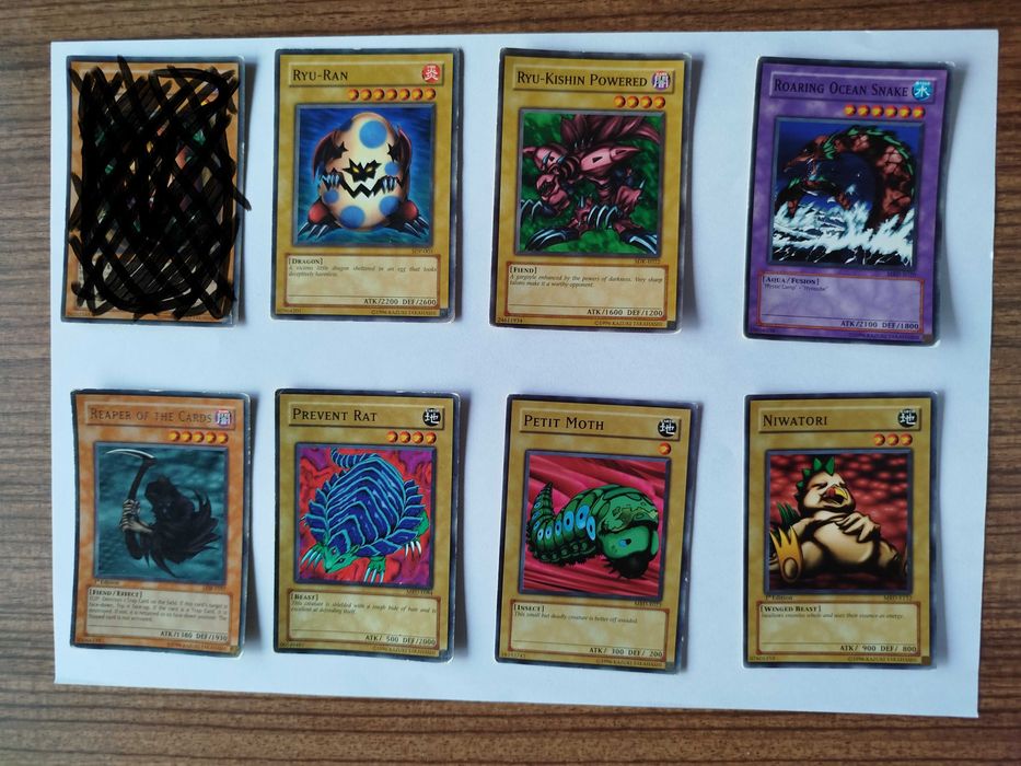 Cartas Yu-Gi-Oh! M 1
