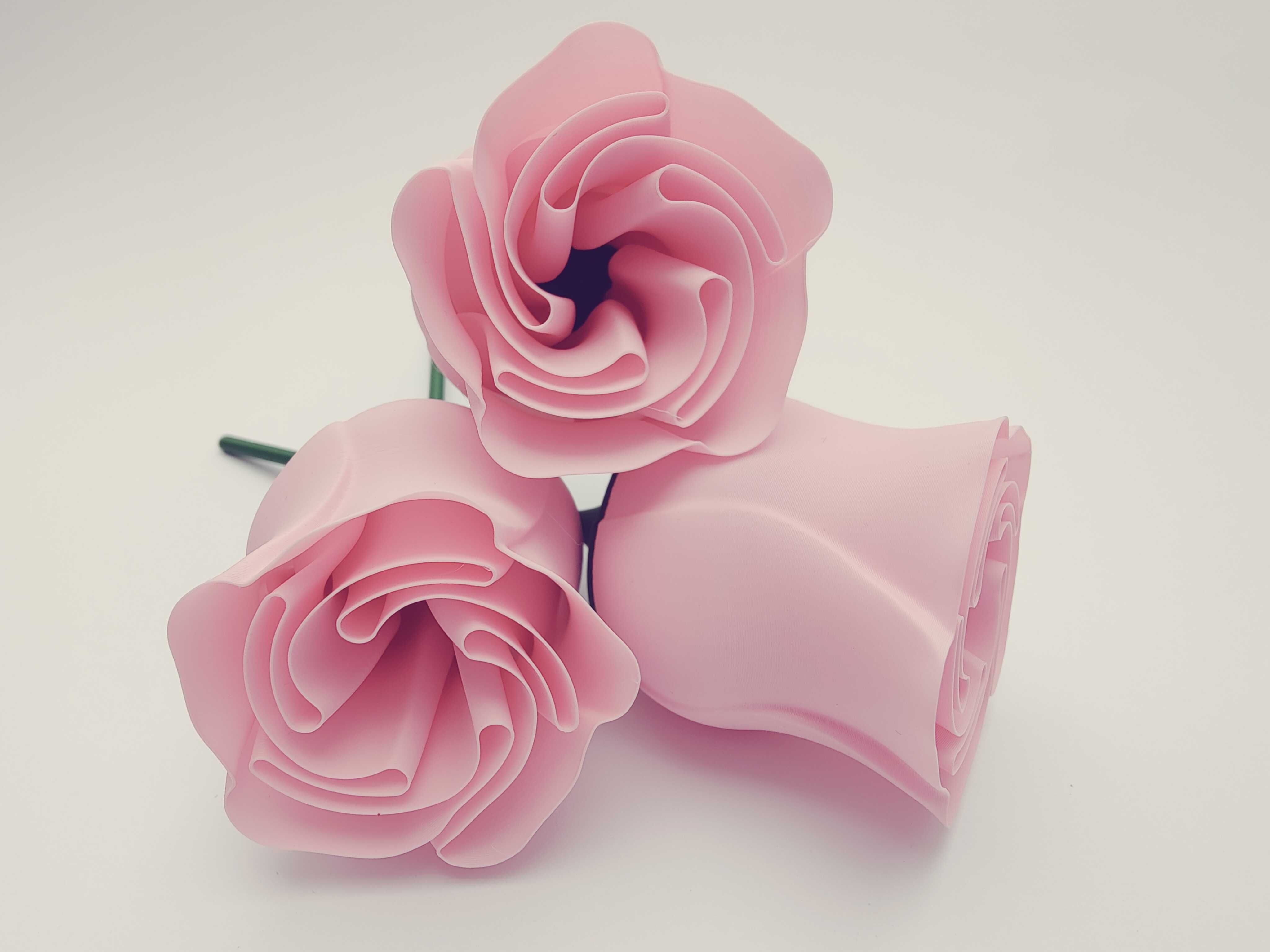 KWIAT RÓŻA 3D, róże dekoracja, róże drukowane