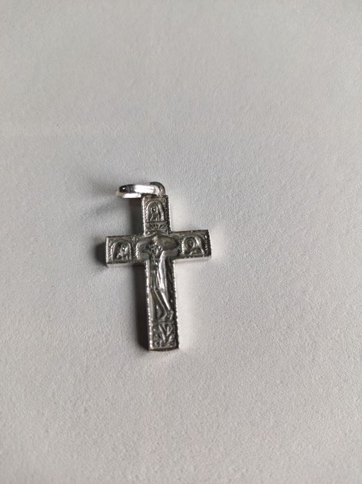 Pendente Crucifixo Prata Portuguesa