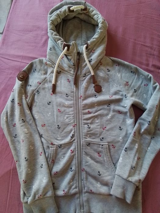 Женская кофта толстовка на змейке Naketano