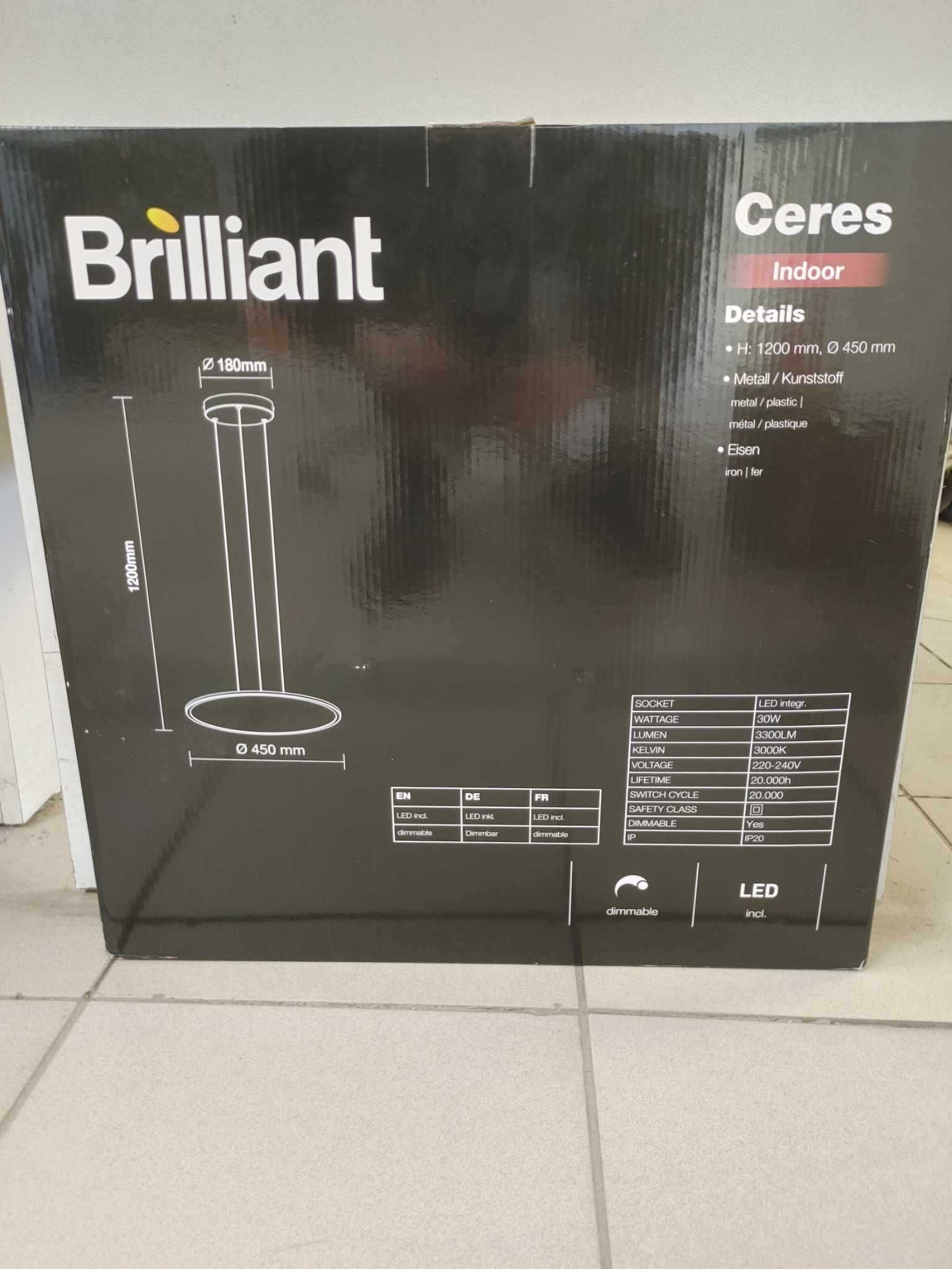 Lampa sufitowa Brilliant Ceres LED