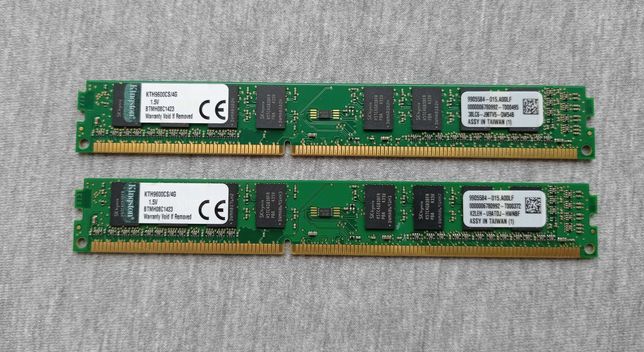 Оперативная память DDR3-1600 Kingston 8Gb (2x4Gb) универсальная