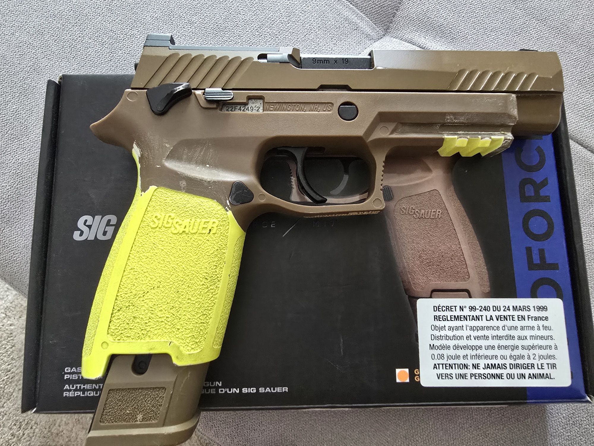 Gbb Sig sauer P320 m17 full size