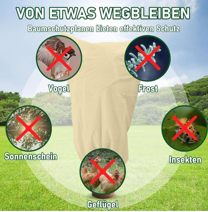 3szt TXBOBECO Zimowa osłona roślin