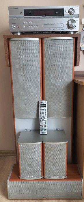 Zestaw Kina Domowego Pioneer 5.1 z Kolumnami Fidek