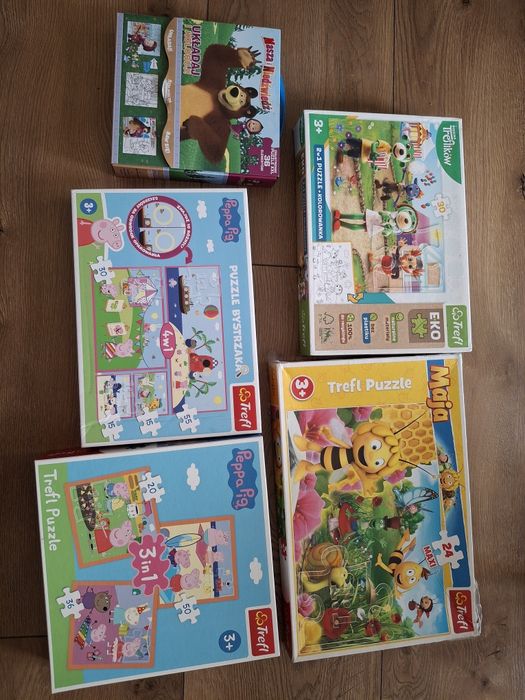 Puzzle dla dzieci od 3 lat