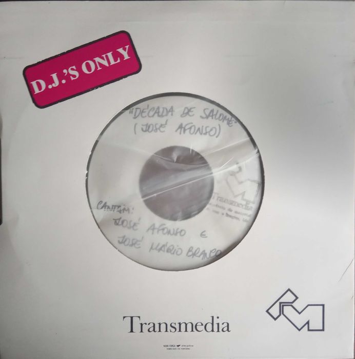 José Afonso	- - - - -		Agora / Década de Salomé	- - - - -	Single