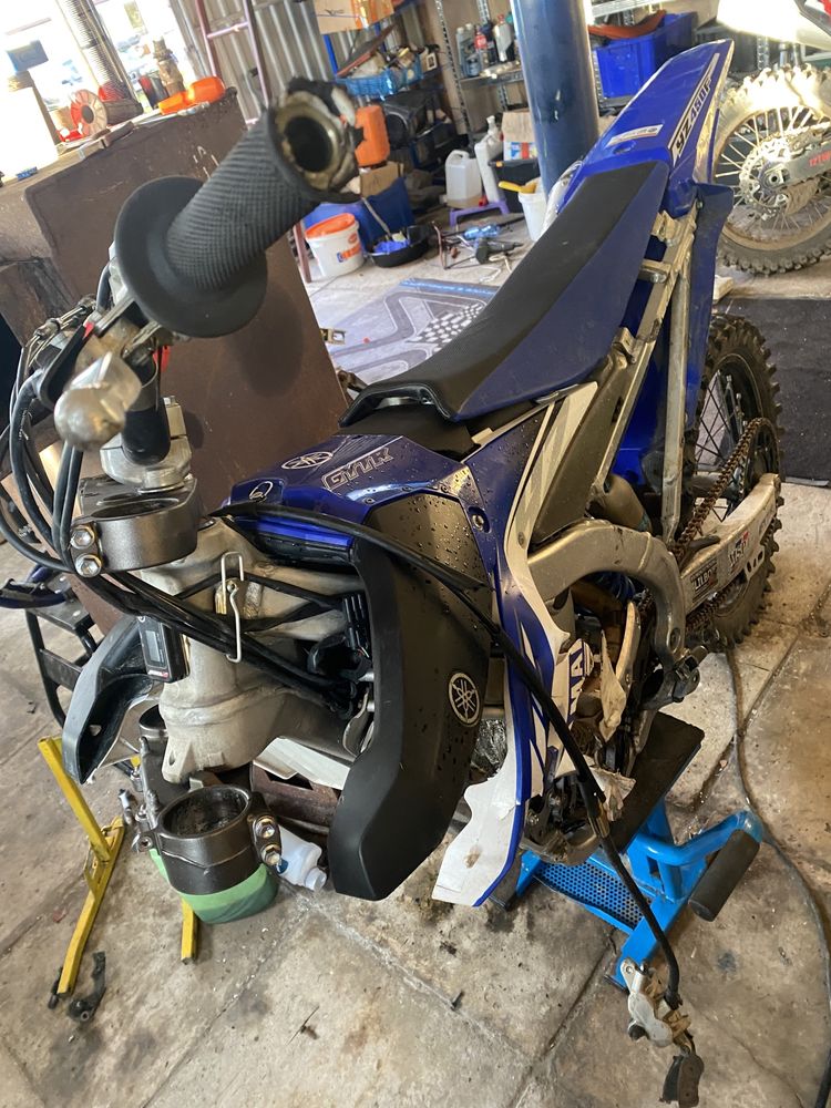 Yamaha yzf 450 kartery skrzynia moduł sprzęgło koło