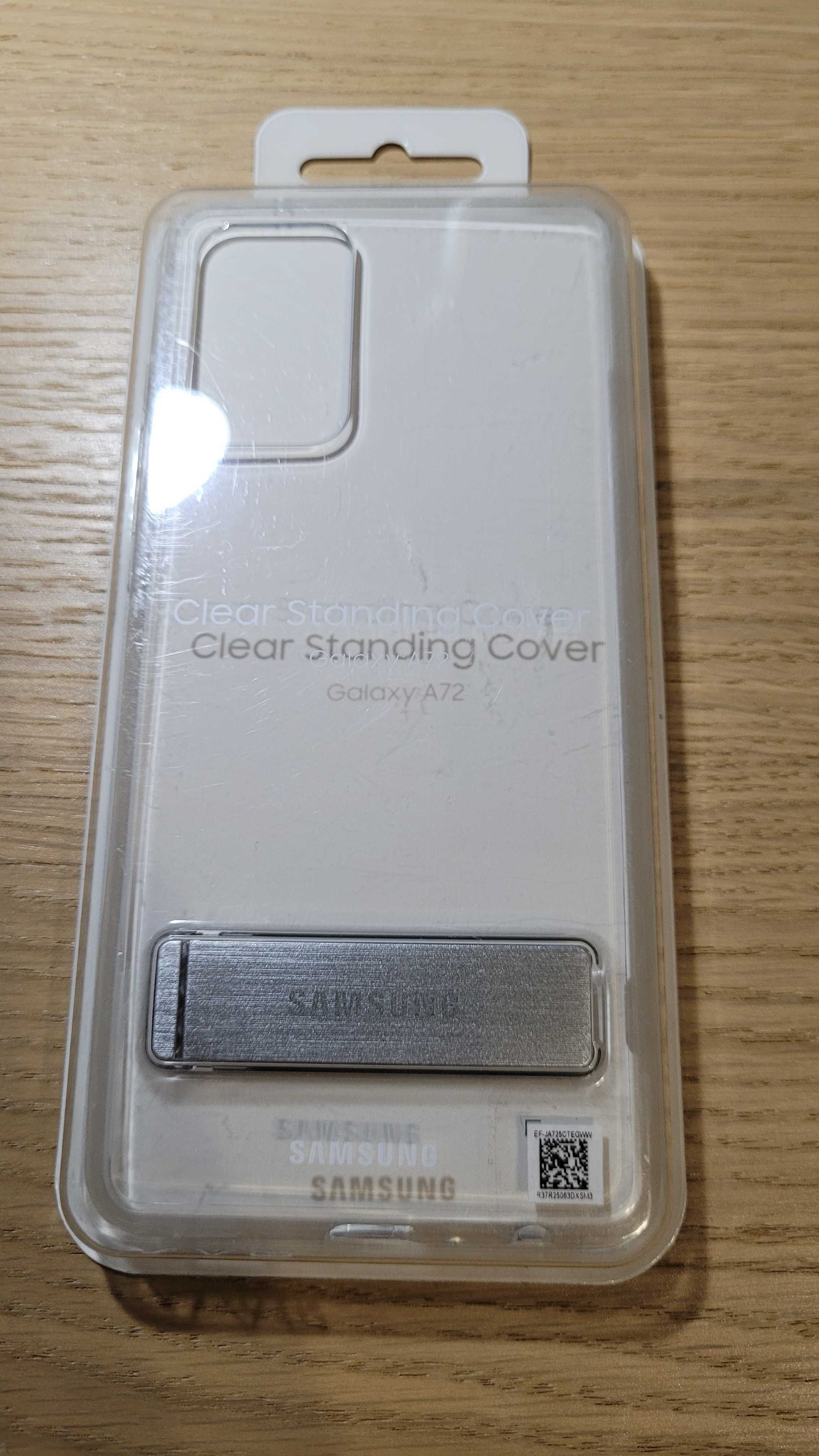 Nowe Etui Samsung Clear Standing Cover do Galaxy A72