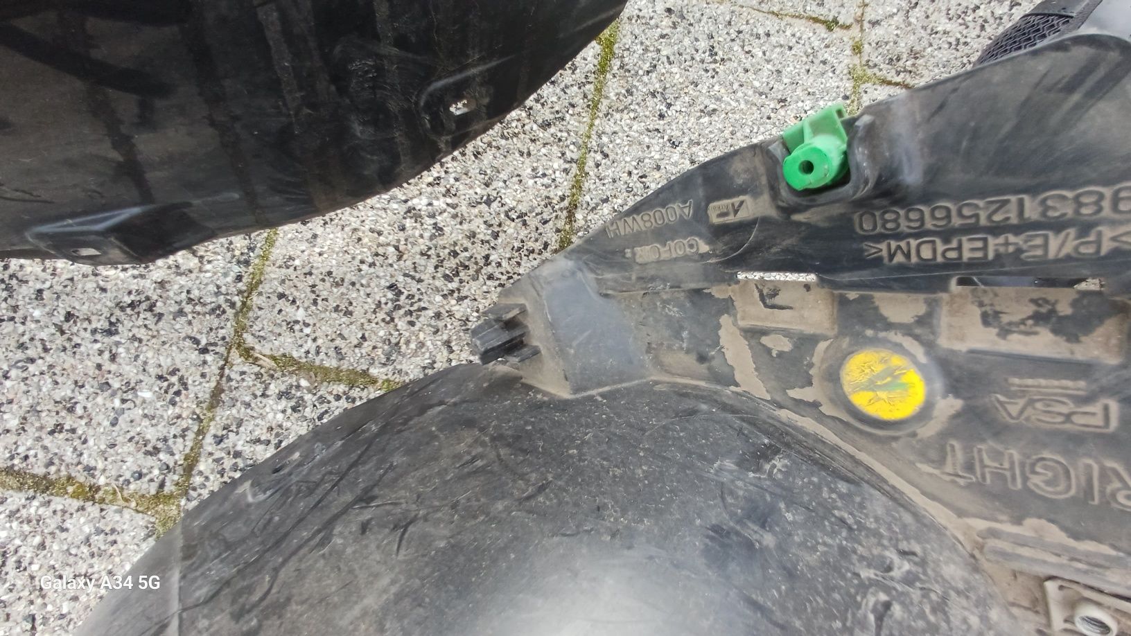 Nadkole przednie citroen C4  E-C4