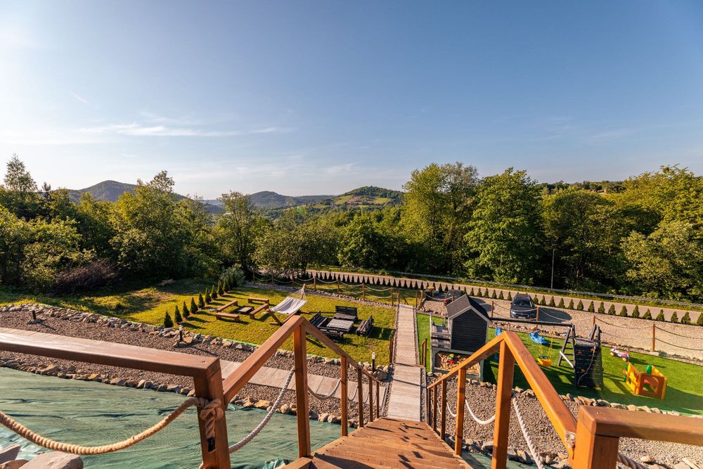 Noclegi Domki całoroczne w centrum Soliny 4 sypialnie Sylwester Święta