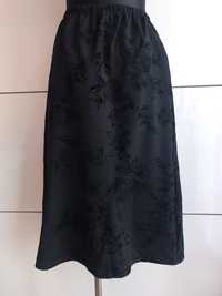 Elegancka spódnica nowa czarna r. 52 duży rozmiar 42 44 46