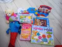 Zestaw zabawki puzzle dla dziecka