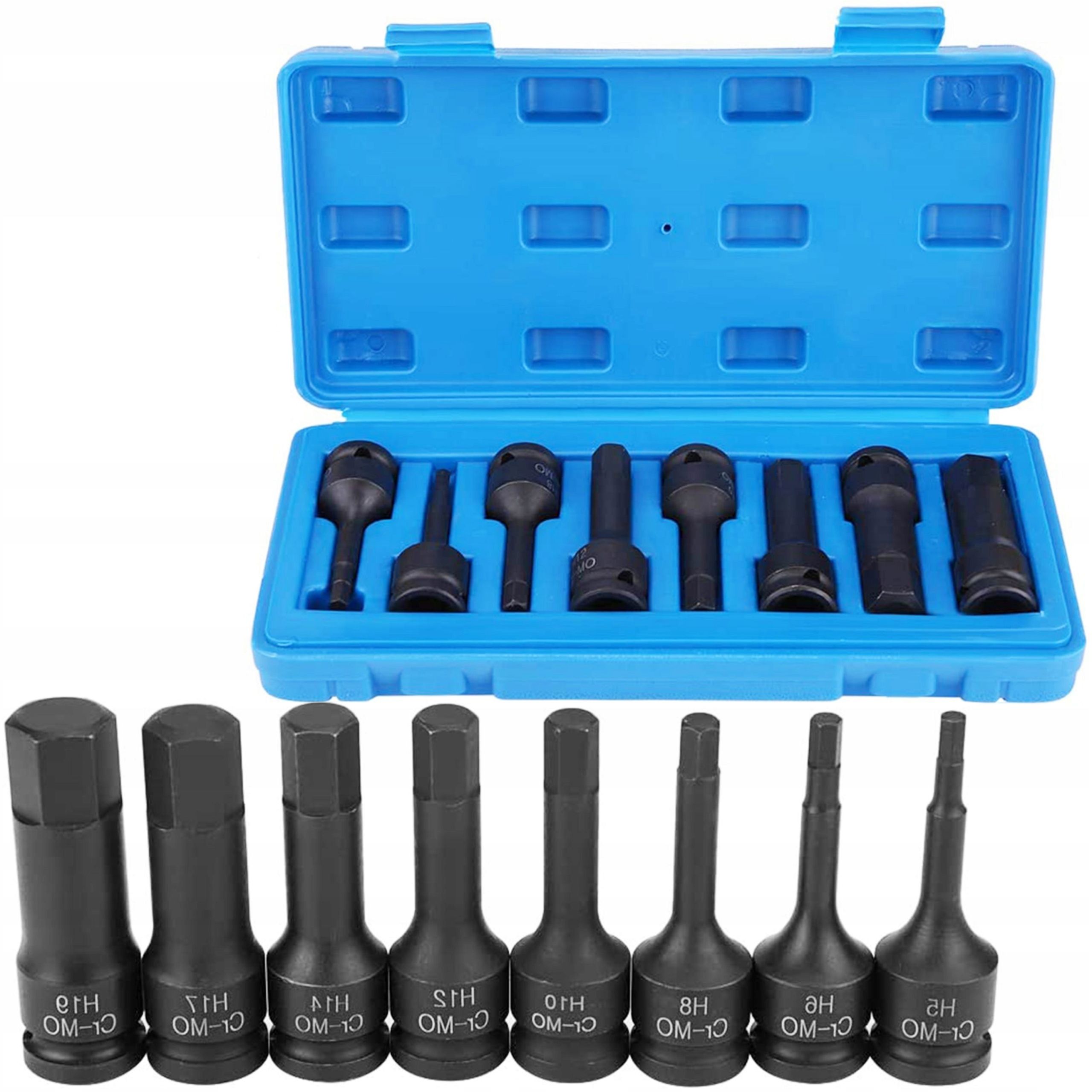 Klucze Udarowe Trzpieniowe Imbus Hex H5-H19 1/2''