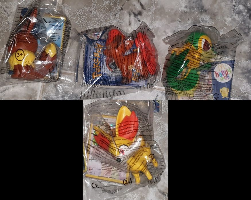 Pokemon Snivy Eevee Vulpix Fennekin + Carta holografica (novos)