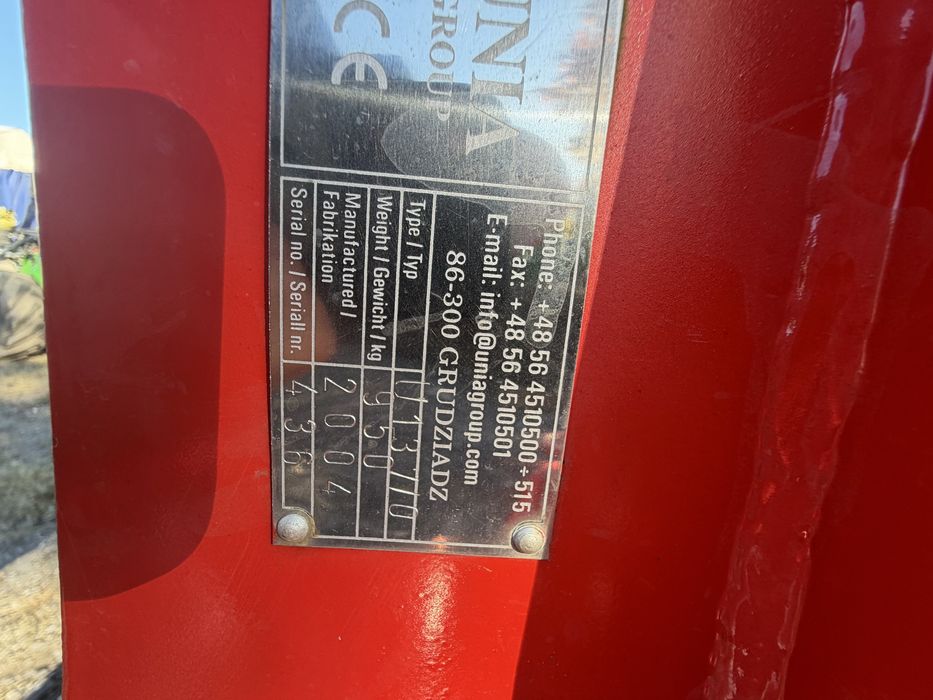 Unia tur 4+1 sprezynowy plus brona