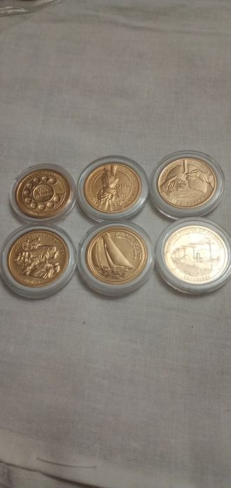 Монети з колекції штати США