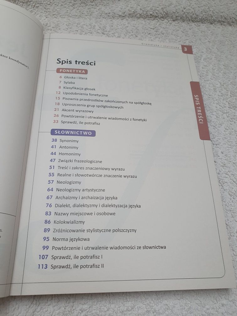 Język polski Gramatyka i Stylistyka zeszyt ćwiczeń klasa 8