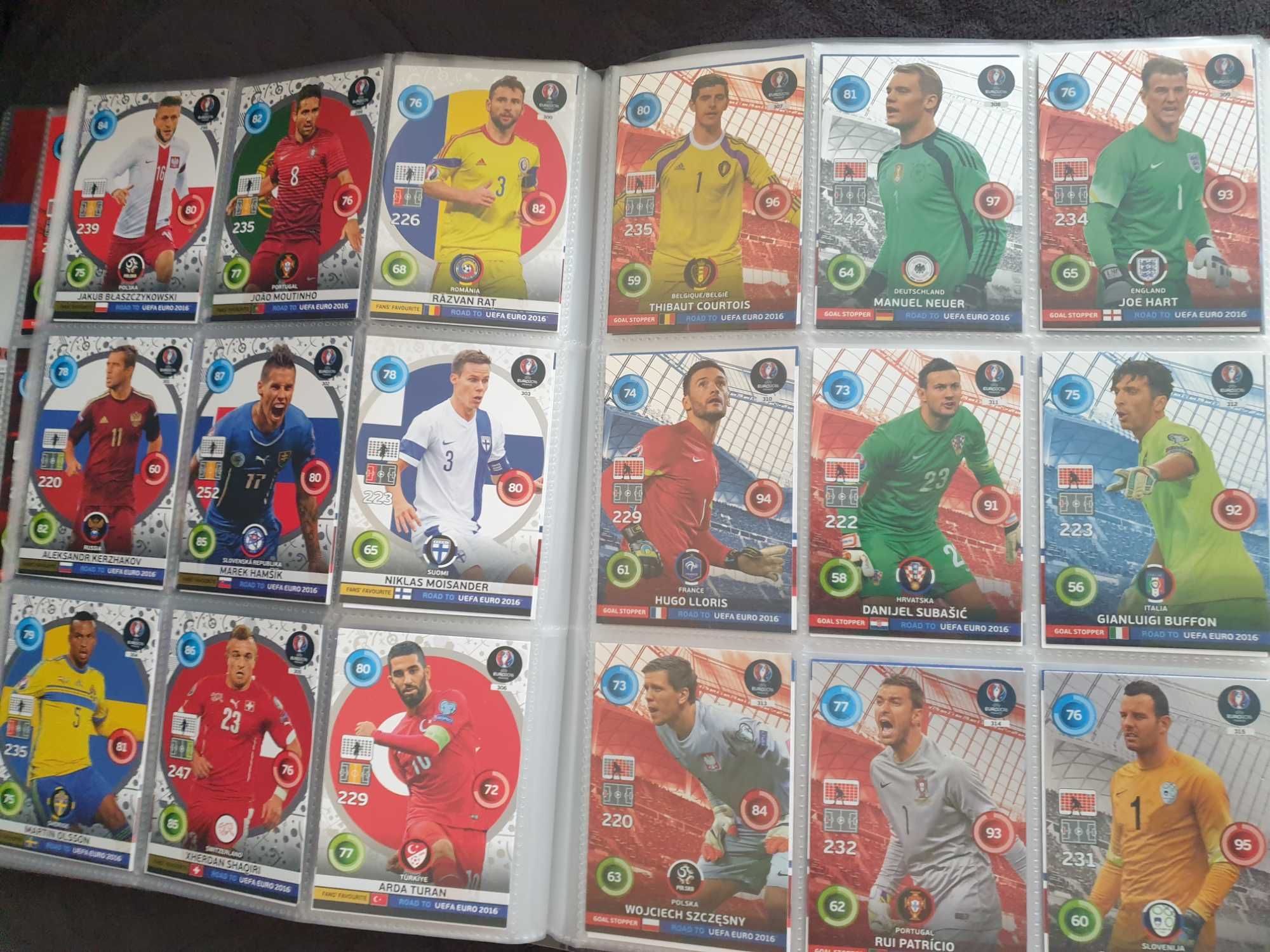 Kompletny album Panini Road to UEFA EURO 2016