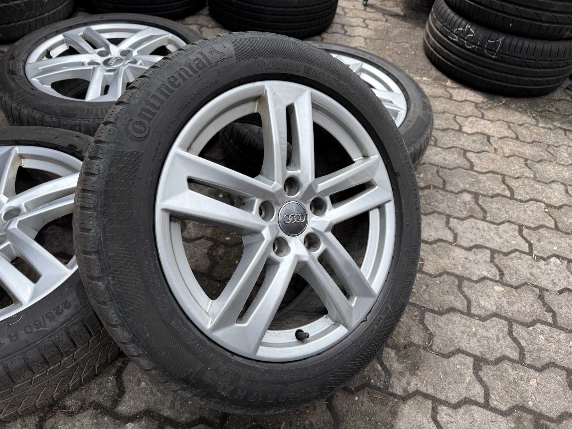 Felgi aluminiowe 17" 5x112 Audi A4 B8 B9 A6 C6 C7 z oponami