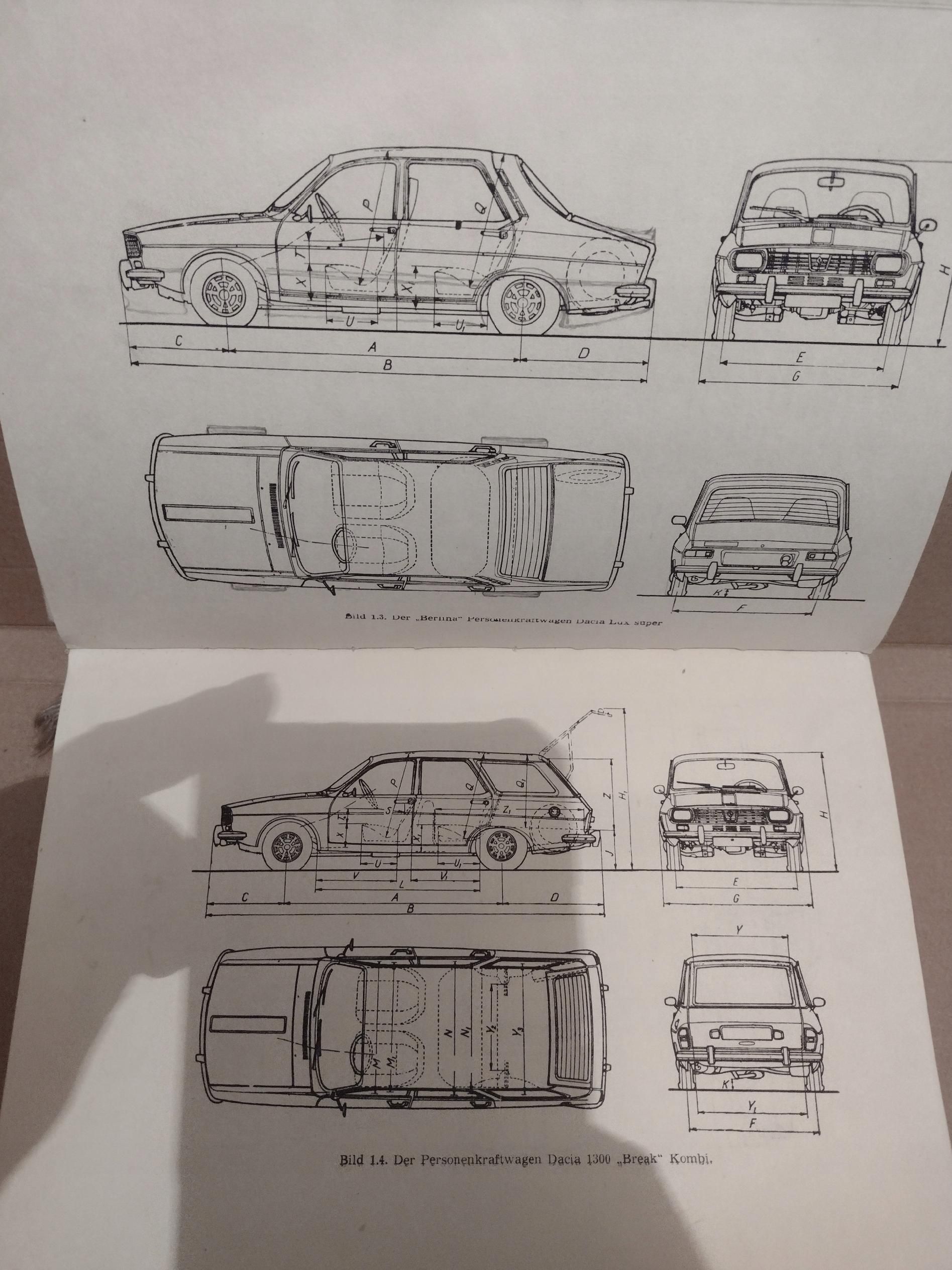 Dacia 1300 Naprawa Instrukcja Dla Serwisów Aso