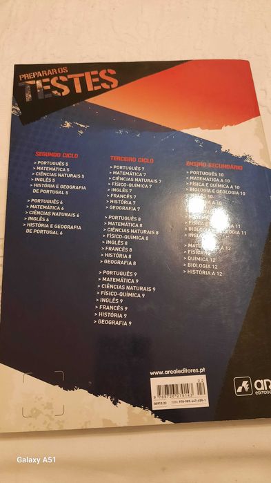 Livro 10 ano preparar testes inglês