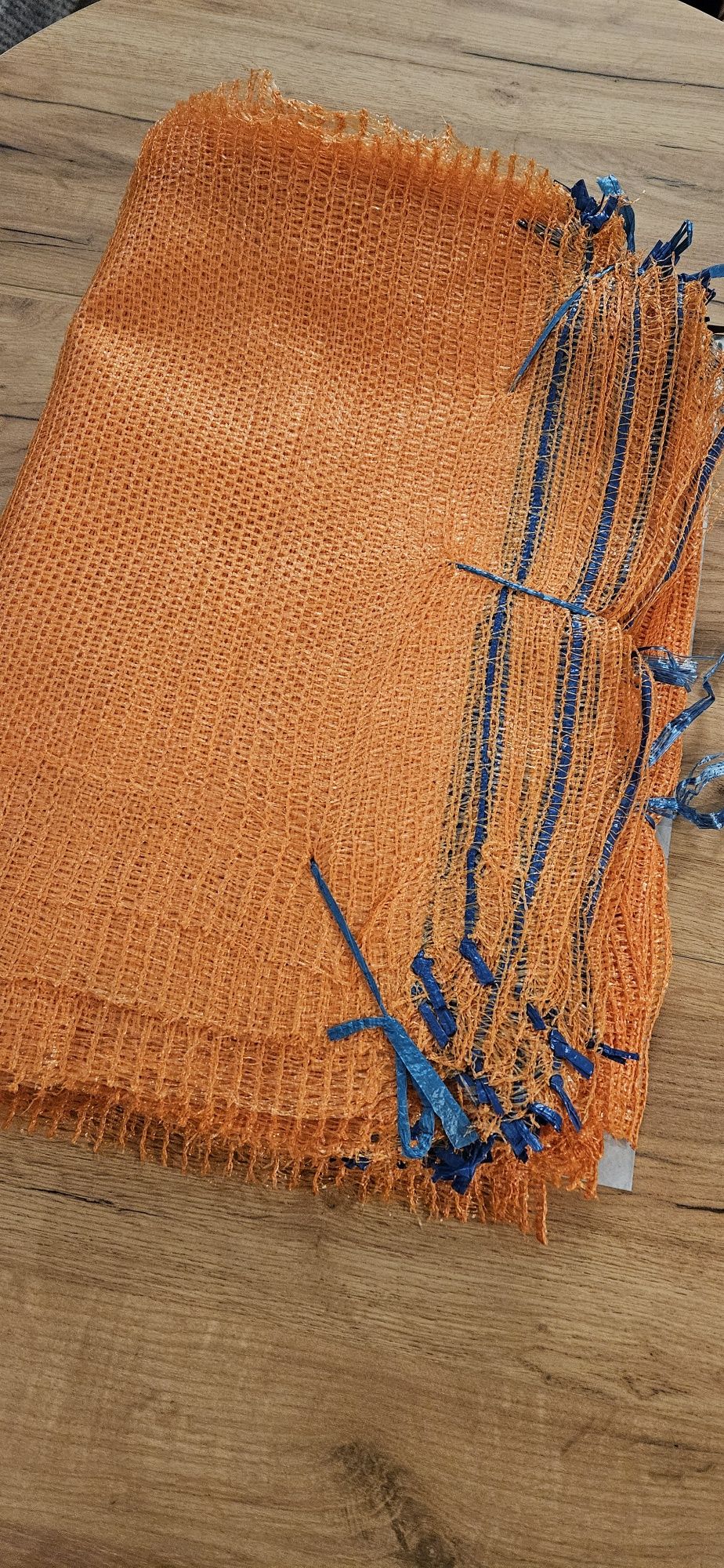 Worki Raszlowe Siatkowe na ziemniaki cebule drewno 30 KG 50x80 100szt.