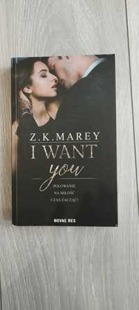 Książka ,,I want you" Z.K. Marey