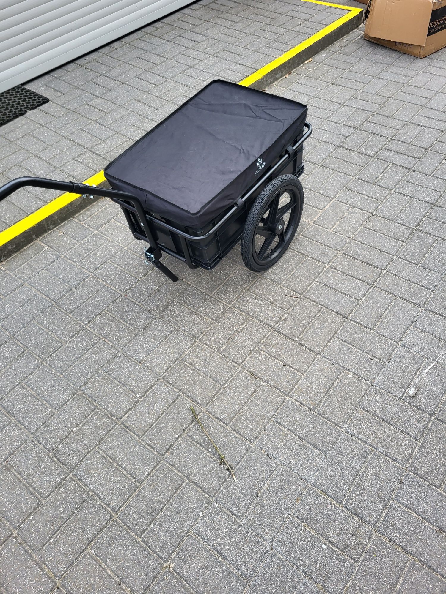KESSER 2w1 Przyczepka rowerowa / Wózek ręczny 70L