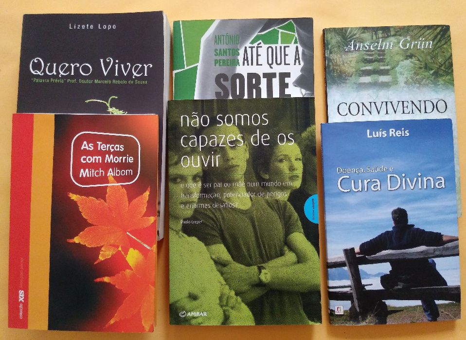 Livros: "Quero Viver" , "Cura Divina" e mais!