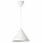 Lampa IKEA NAVLINGE stożkowa metalowa nowoczesna biała cena okazyjna