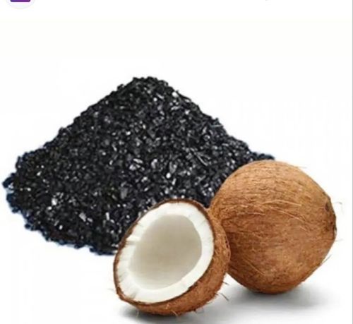 Активированный кокосовый уголь для фильтрации.