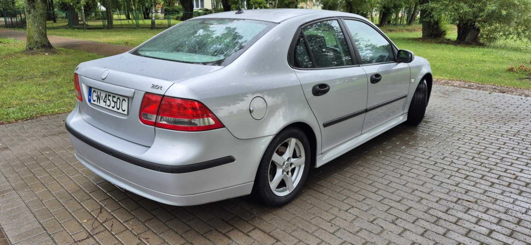 Saab 9-3 Vector 2.0T 2004r sedan skóry