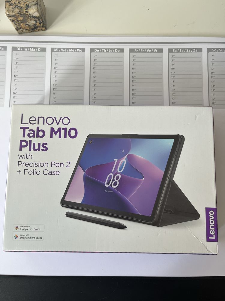 Tablet Lenovo M10 Plus com Caneta e Capa