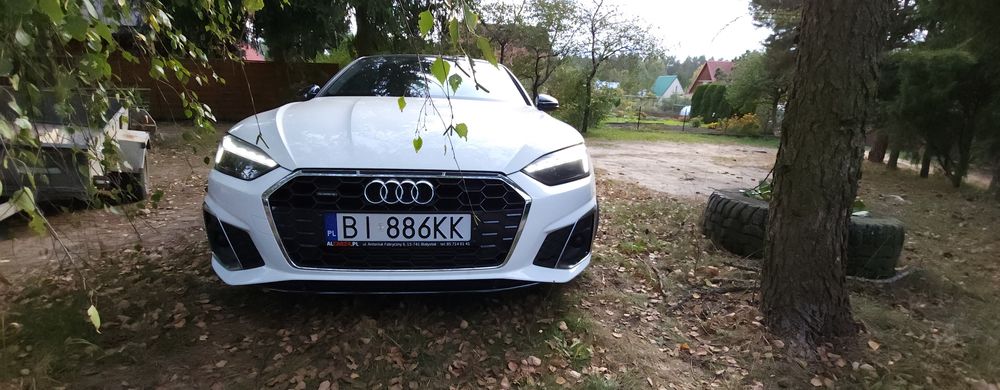 Audi A5 45TFSI S-Line Quattro Sportback Coupe Panorama Lasery Asystent