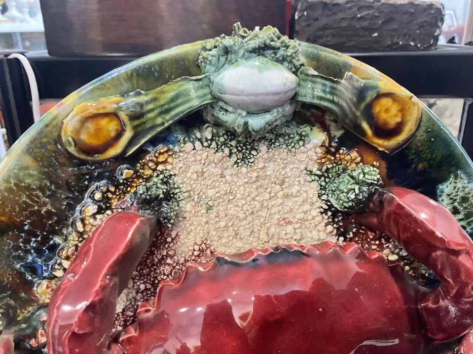 Prato com 26 cm sapateira majolica      Mais anúncios abaixo