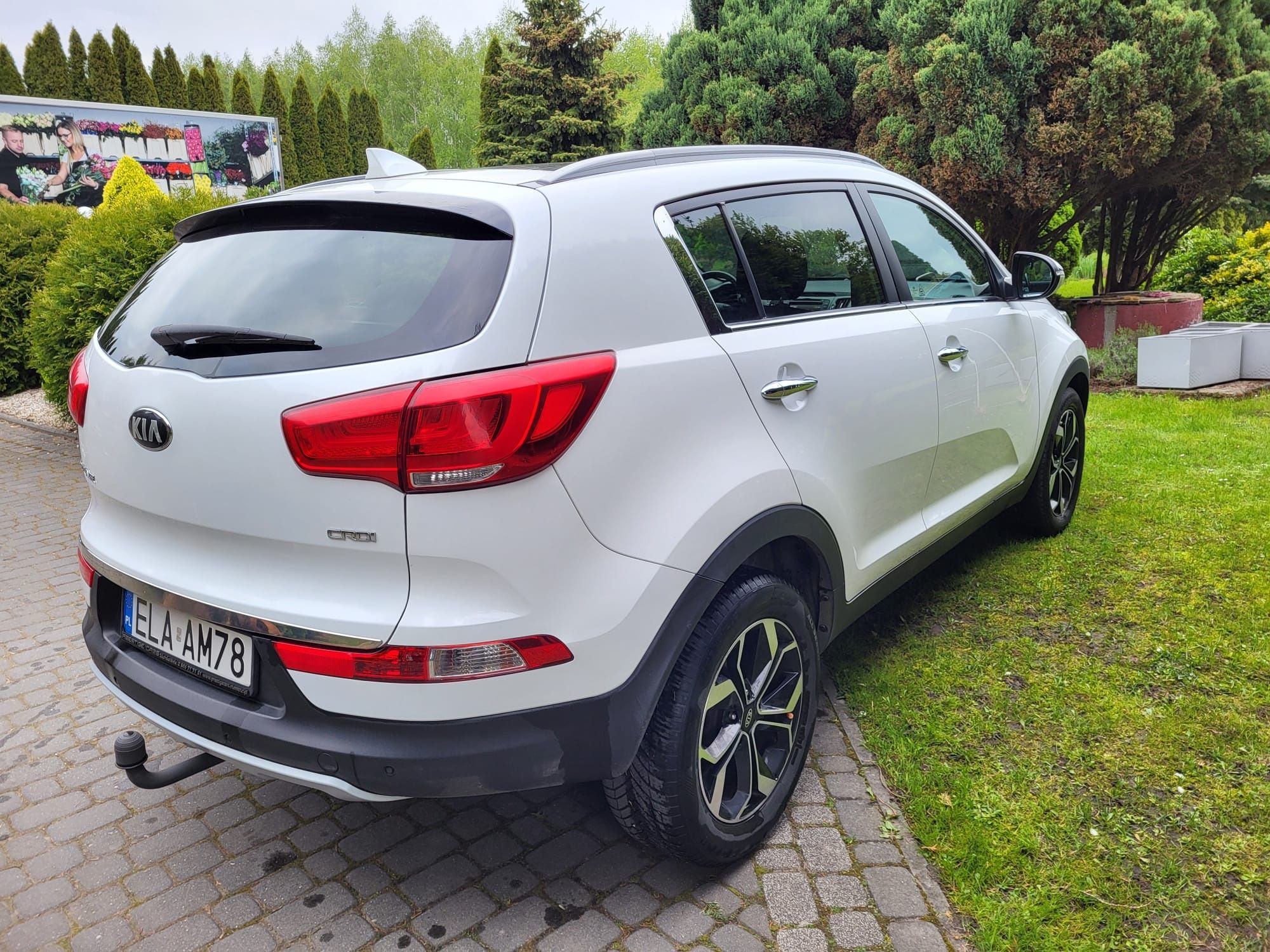 Kia Sportage Panorama Navi Skóra Led Bezwypadkowy Biała Perła