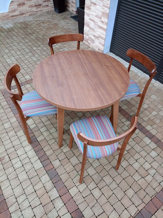 Krzesła, krzesło drewniane, do salonu, nowe, loft, vintage,PRL