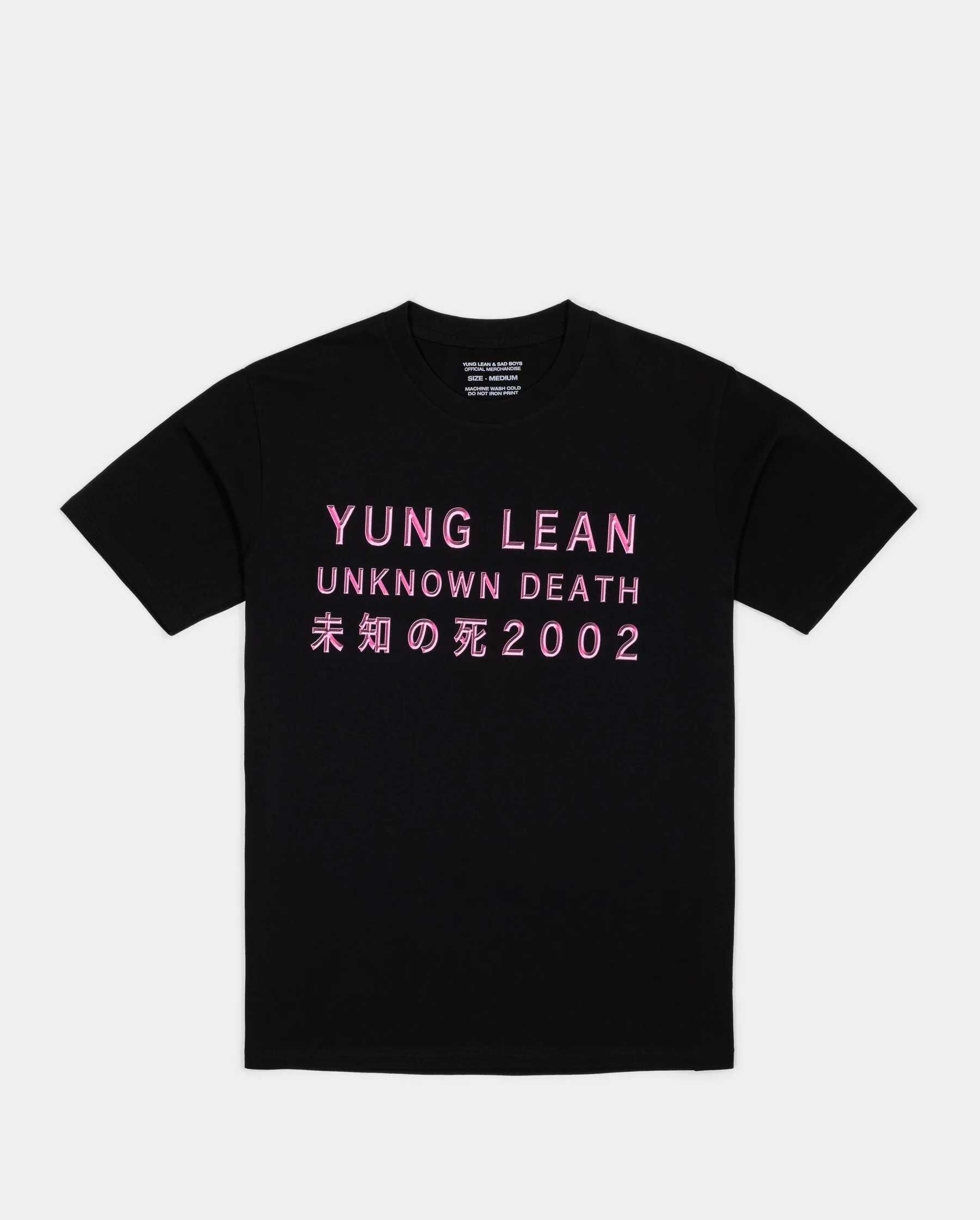 Футболка Yung Lean Unknown Death (Sad Boys, Drain Gang, Y2K)