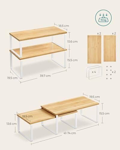 Полички на кухню в шкаф 4 шт в комплекті органайзер на кухню ванну