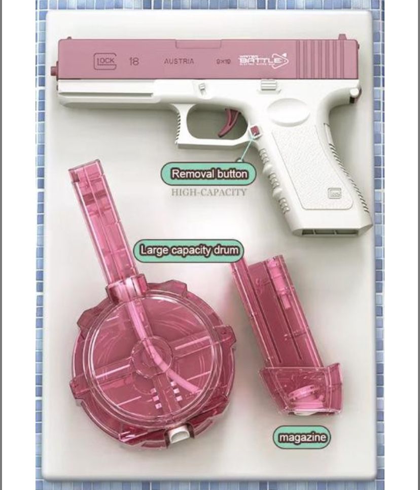 Водний Пістолет Глок 18 на акумуляторі / Glock 18 / 2 Обойми