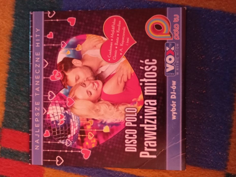 Płyta CD disco polo prawdziwa miłość