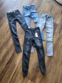 Spodnie rurki jeansowe r XS/34