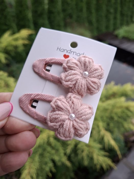 Spinki do włosów handmade