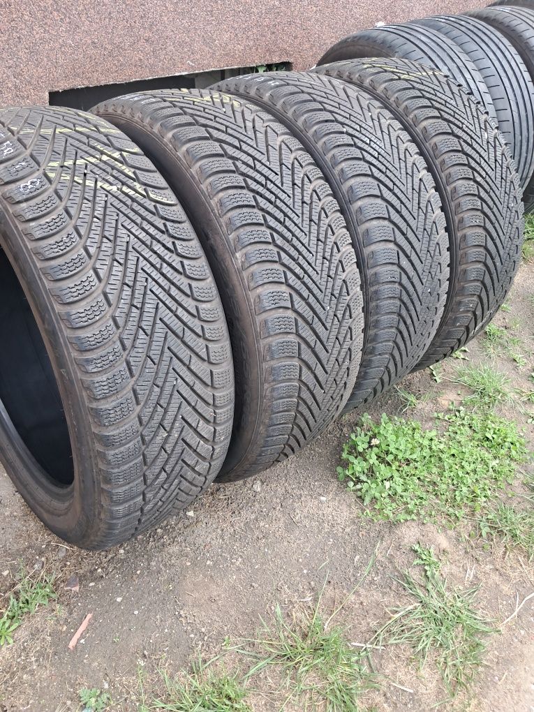 215/55 R18 99V M+S- Pirelli Powercy Winter- 2024 ~7mm- WYSYŁKA GRATIS
