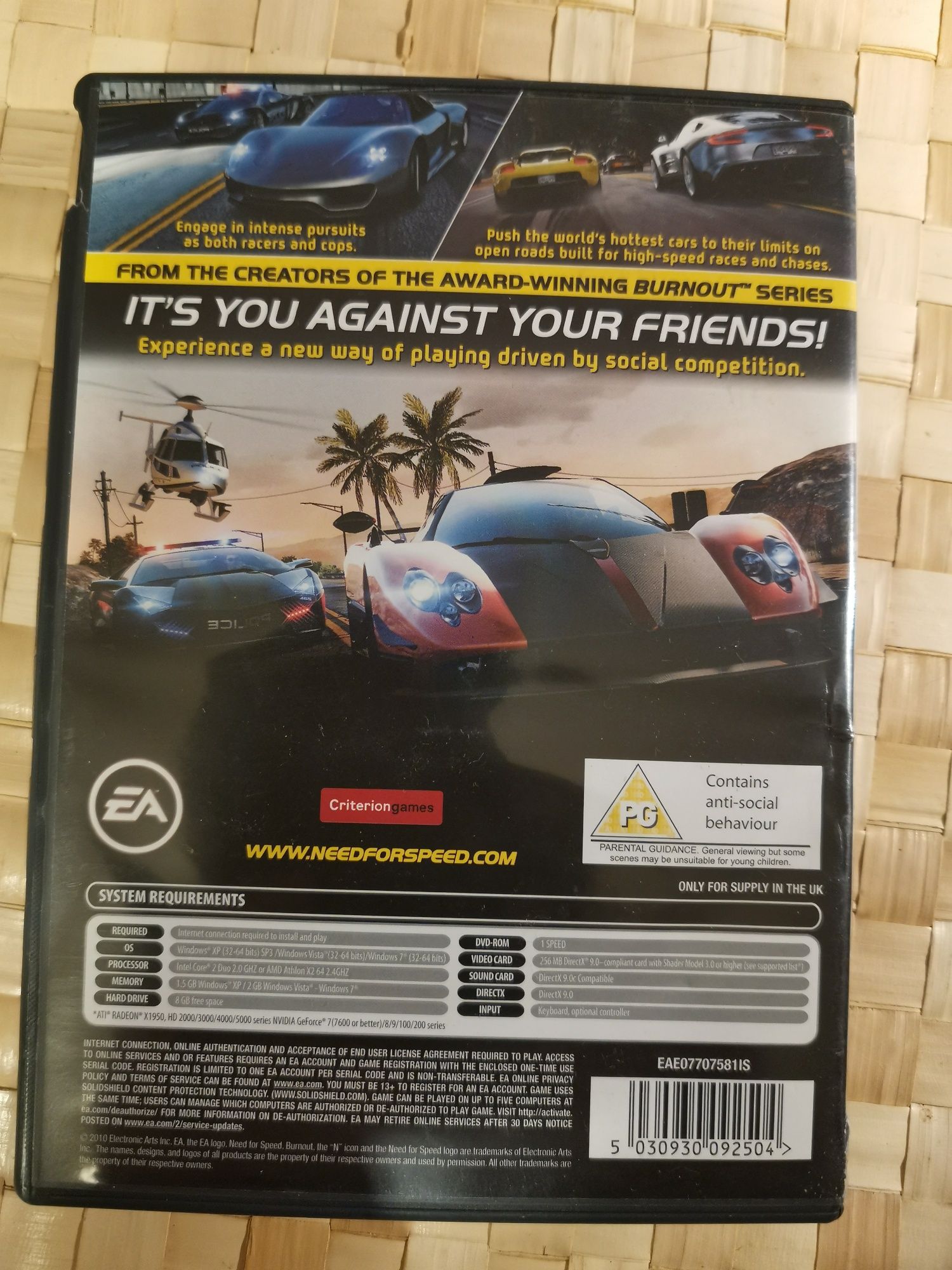 Jogo pc need for speed